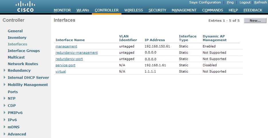 Trafik Lim Isbjørn Cisco WLC High Availability - Network Guy