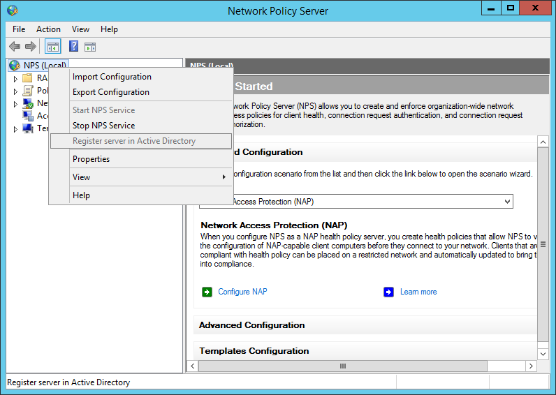 dynamic vlan assignment with nps radius server