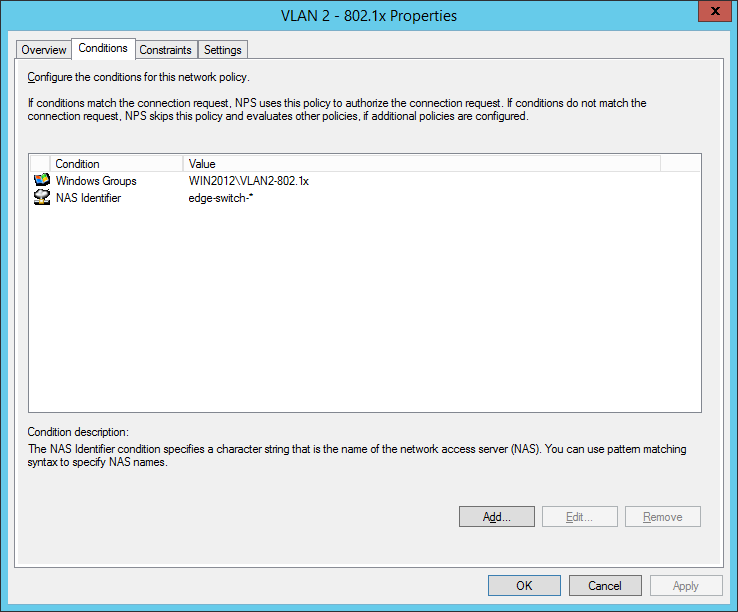 windows nps dynamic vlan assignment