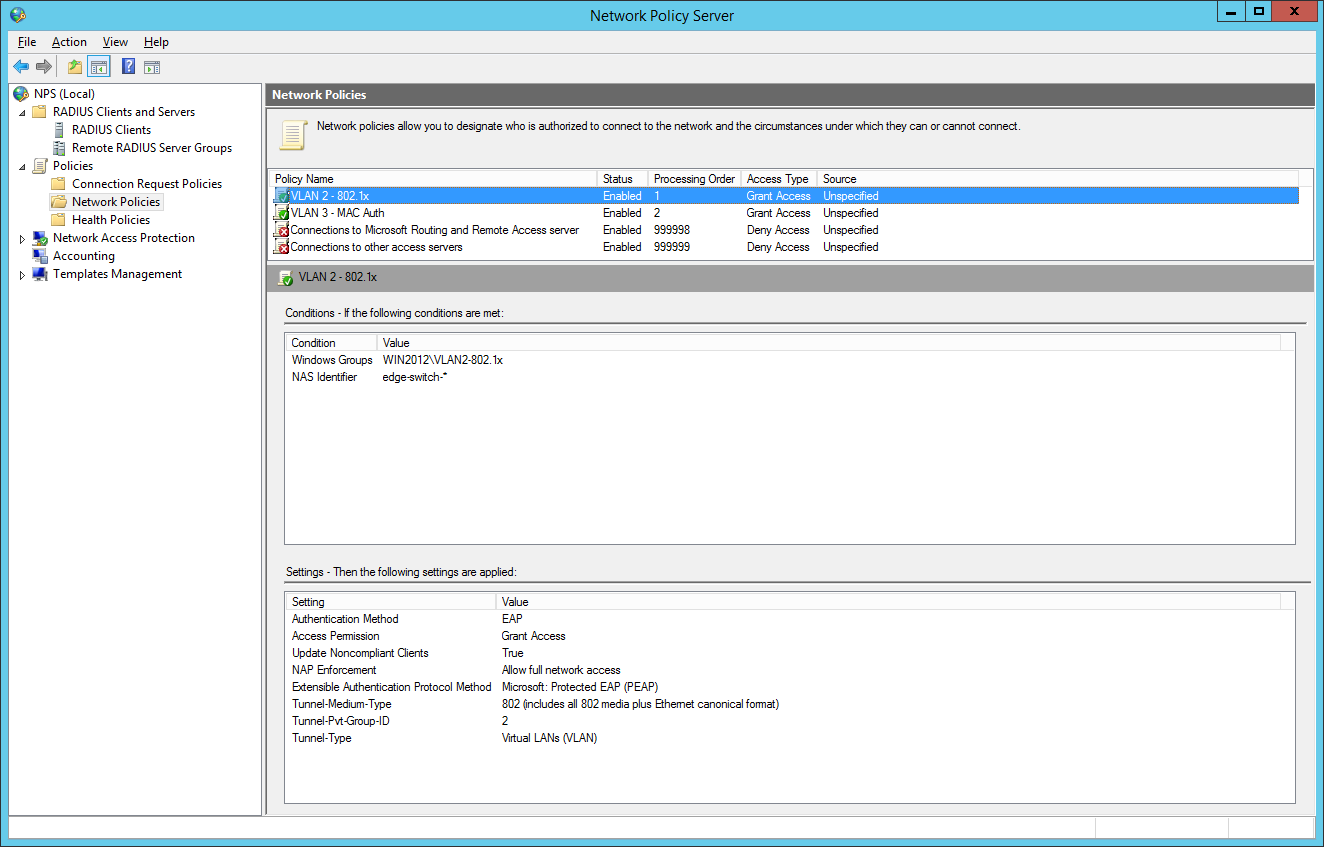 nps vlan assignment